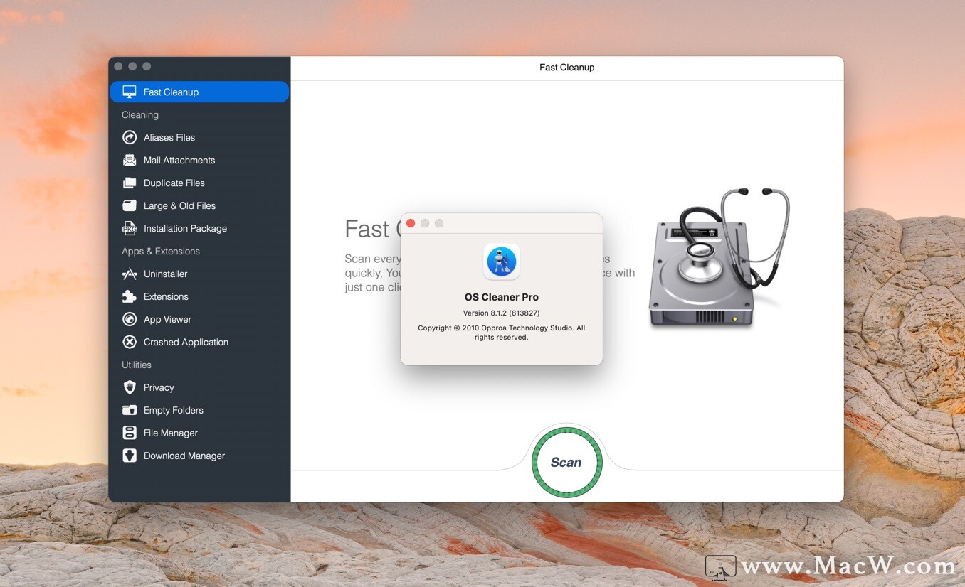 OS Cleaner Pro - Disk Cleaner for Mac(磁盘清理器) v8.1.2激活版 - 图1