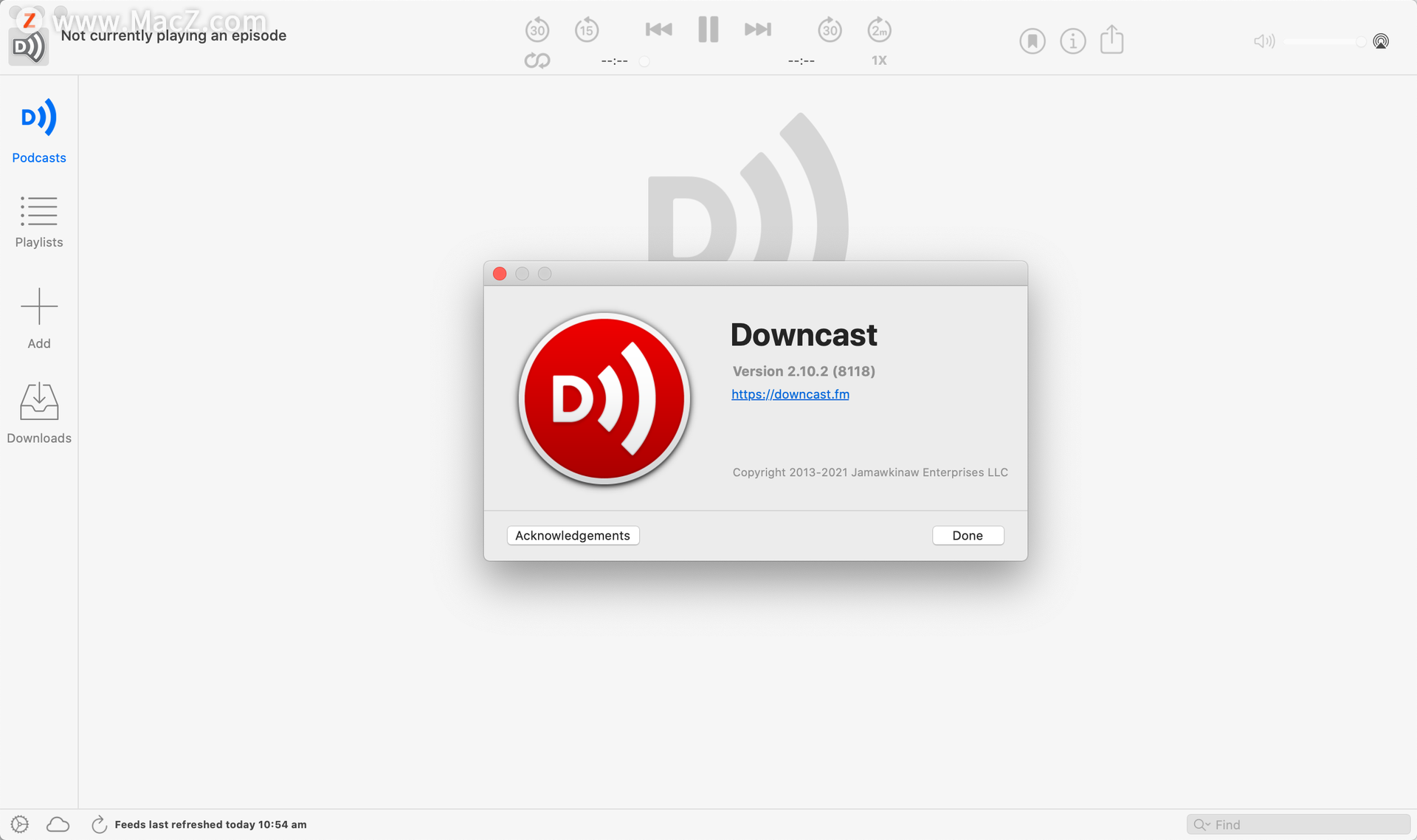 Downcast for mac(播客工具) 2.10.2 激活版 - 图1