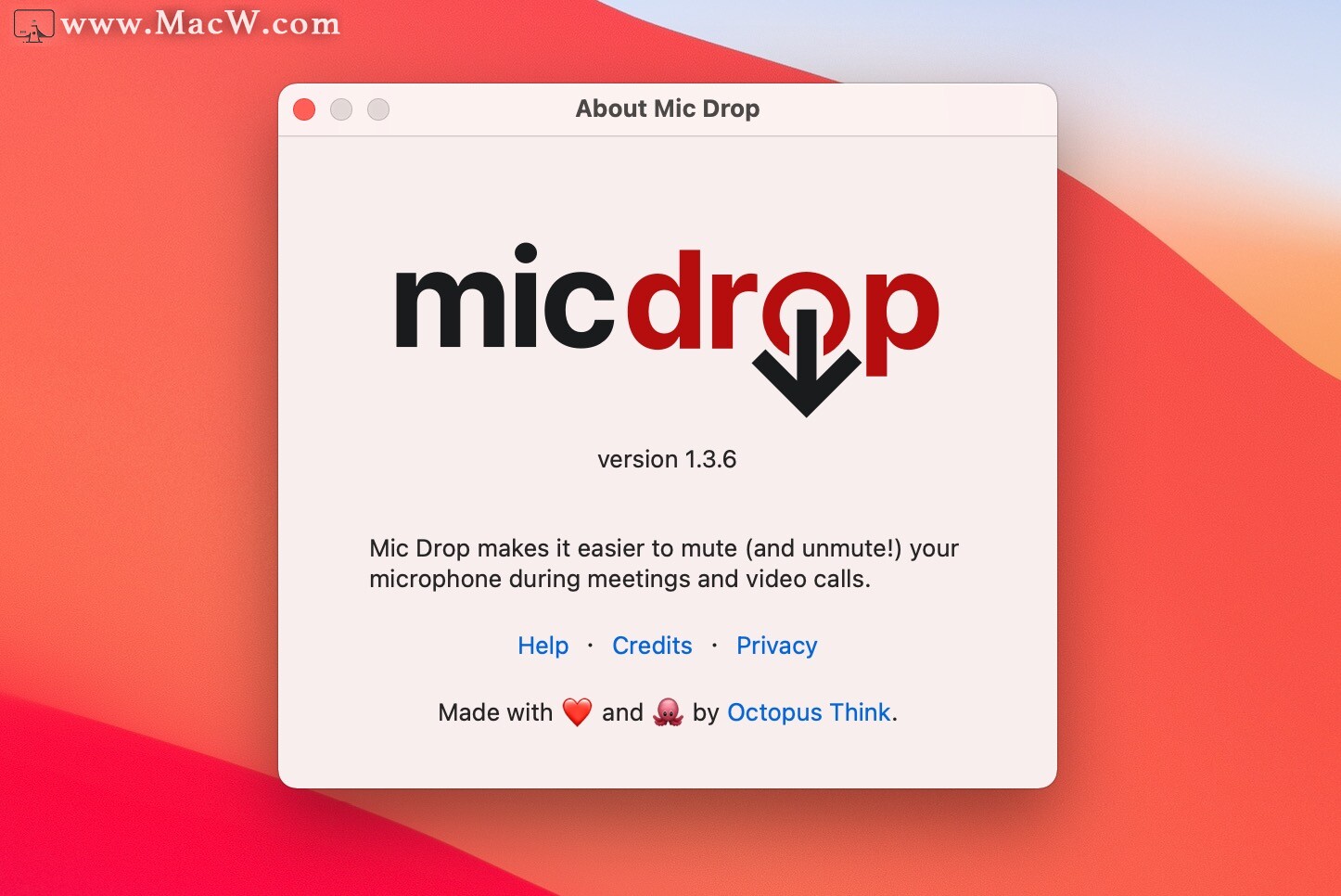 Mac麦克风音频处理 Mic Drop 1.3.6 - 图1
