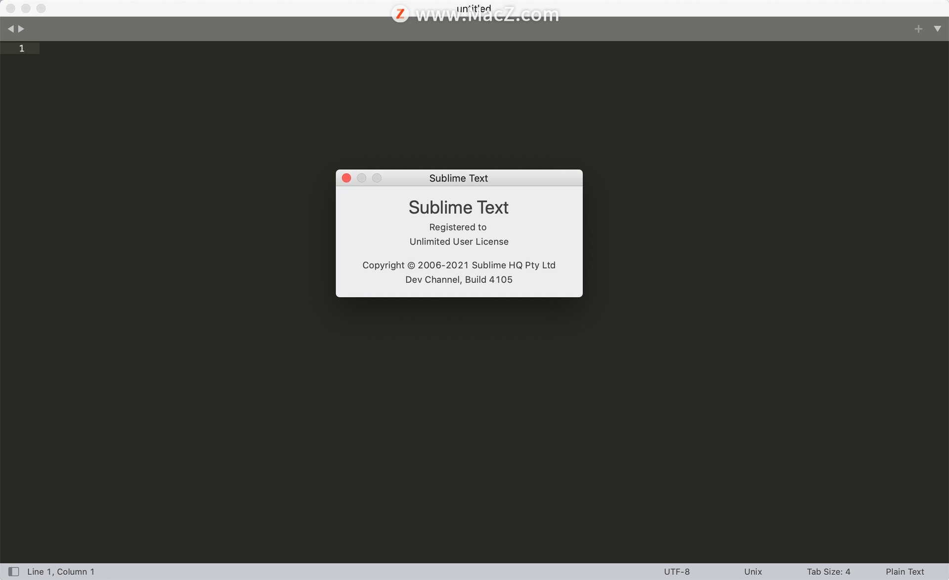 sublime text for Mac(前端代码开发神器) 4.0(4105)汉化版 - 图1