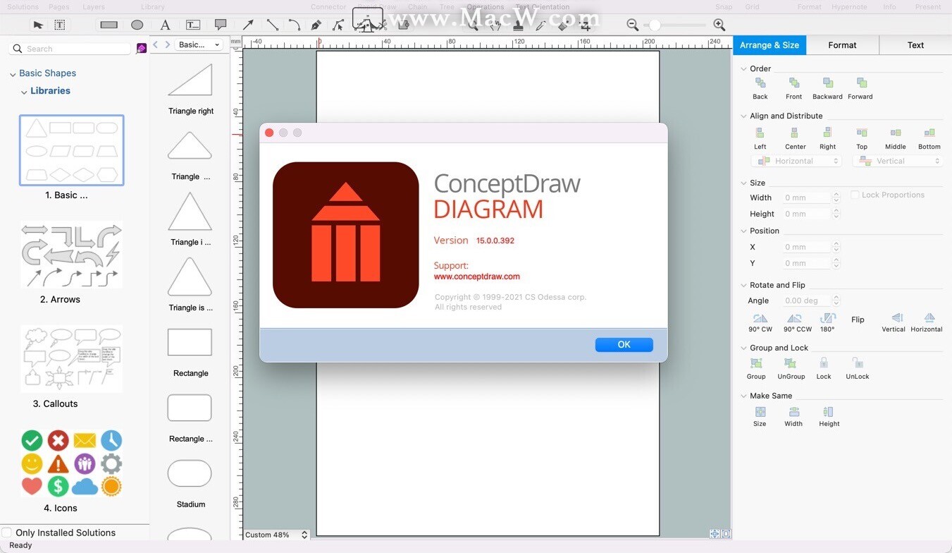 ConceptDraw DIAGRAM for Mac(商业图形设计软件)v15.0.0.392激活版 - 图1