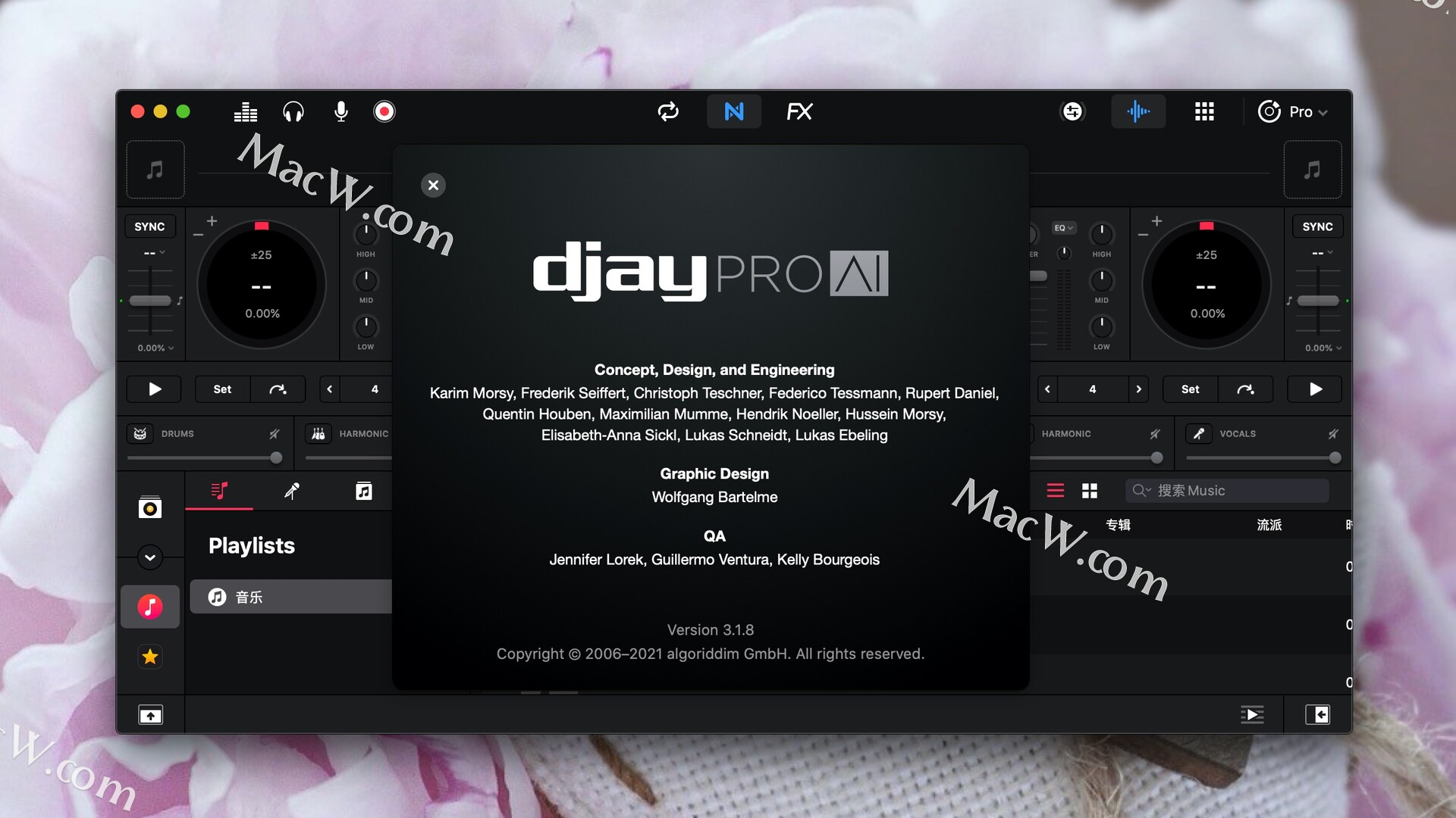 Algoriddim djay Pro Ai for Mac(DJ混音软件)v3.1.8激活版 - 图1