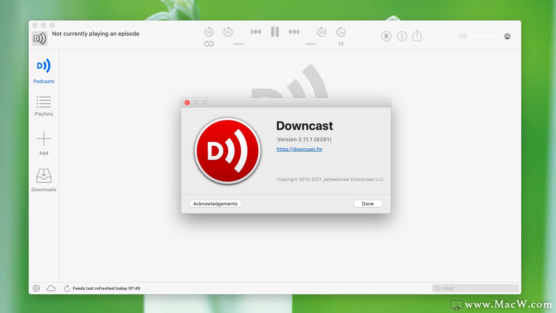 Downcast for Mac(视频播客软件)v2.11.1激活版 - 图1
