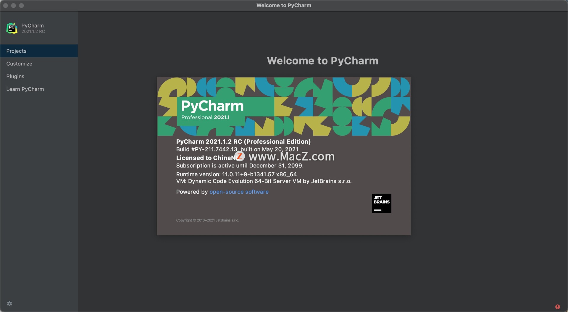 pycharm pro 2021 for mac(Python编辑开发) 2021.1.2 RC中文激活版 - 图1