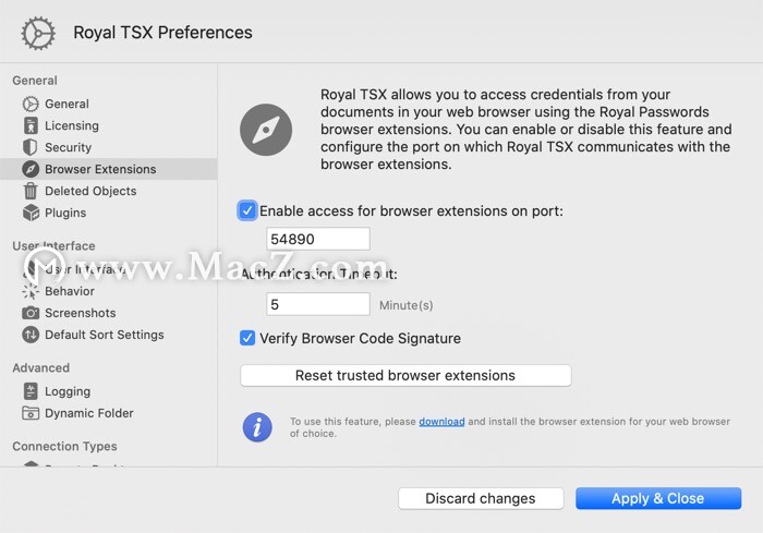 Royal TSX for Mac(远程管理软件)v5.0.0.9激活版 - 图3
