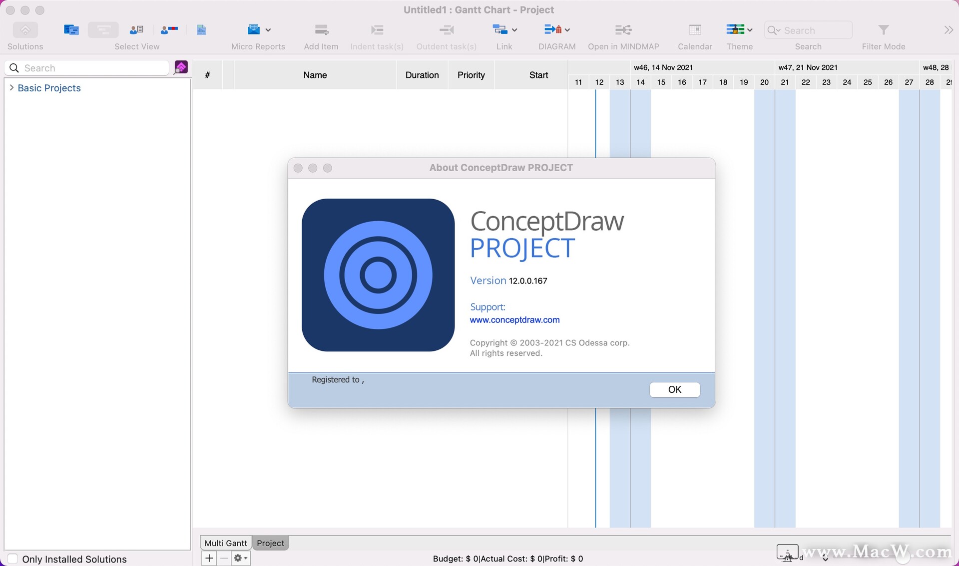 ConceptDraw PROJECT for Mac(全功能项目管理软件)v12.0.0.167激活版 - 图1