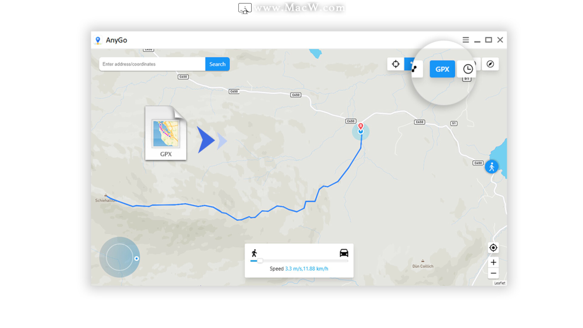 AnyGo for Mac(在iPhone / iPad上轻松模拟GPS位置)v5.1.5激活版 - 图3