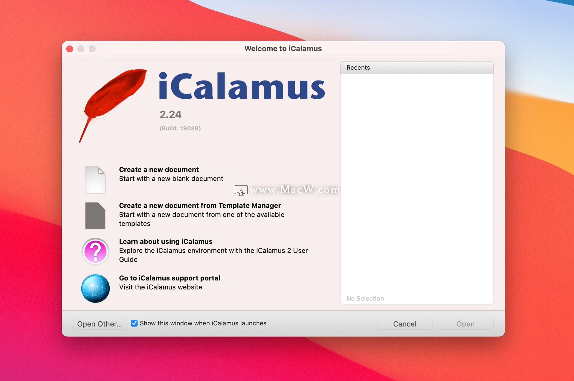iCalamus for Mac(优秀的版面设计工具)v2.24直装版 - 图1