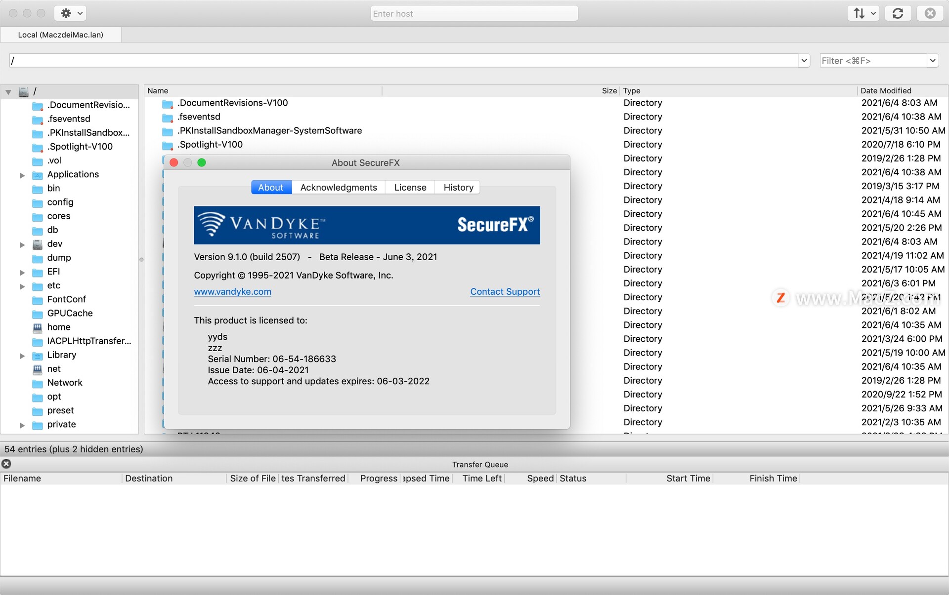 SecureFX for Mac(ftp文件传输工具)附注册码v9.1.0激活版 - 图1