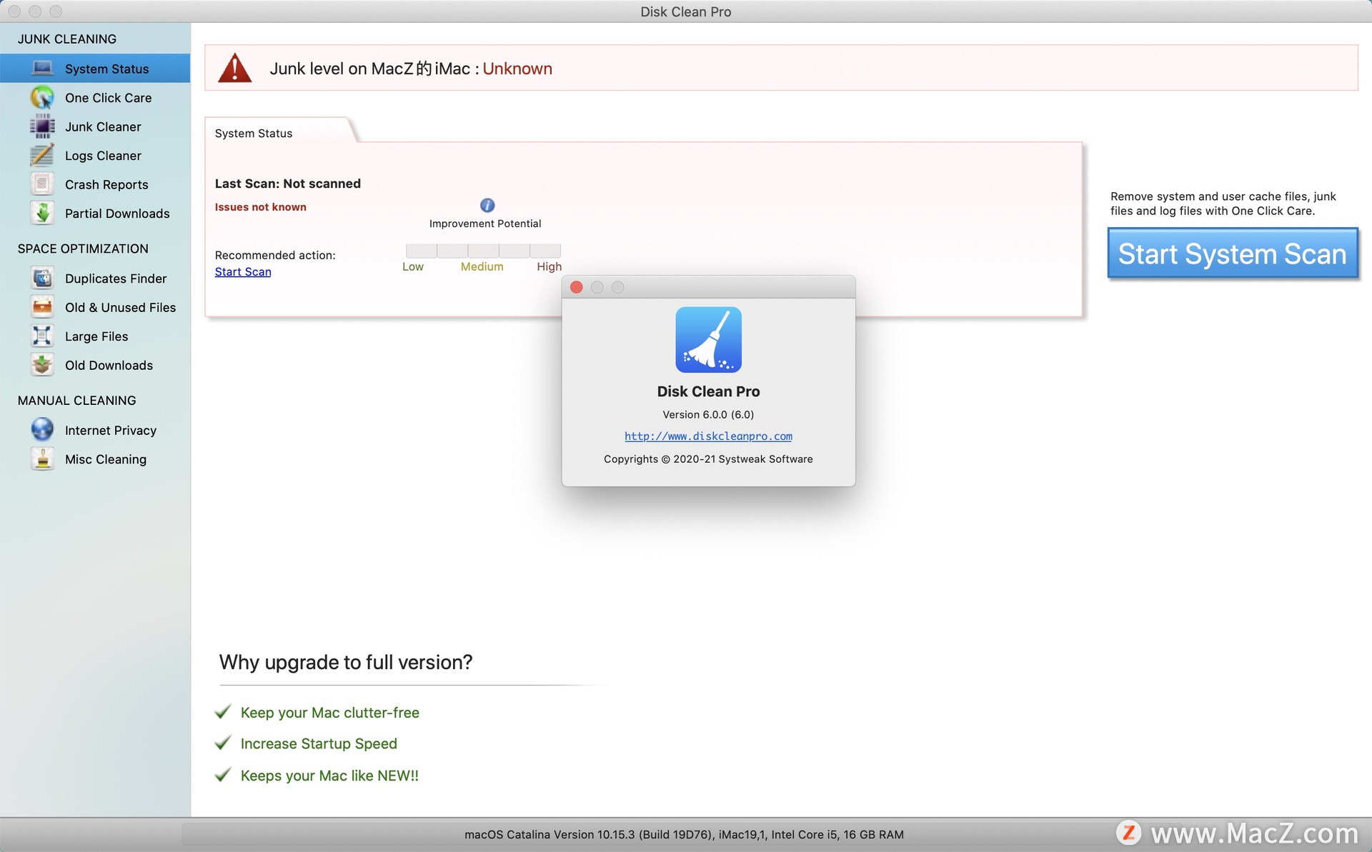 Disk Clean Pro for mac(mac磁盘清理器)v6.0.0免激活版 - 图1