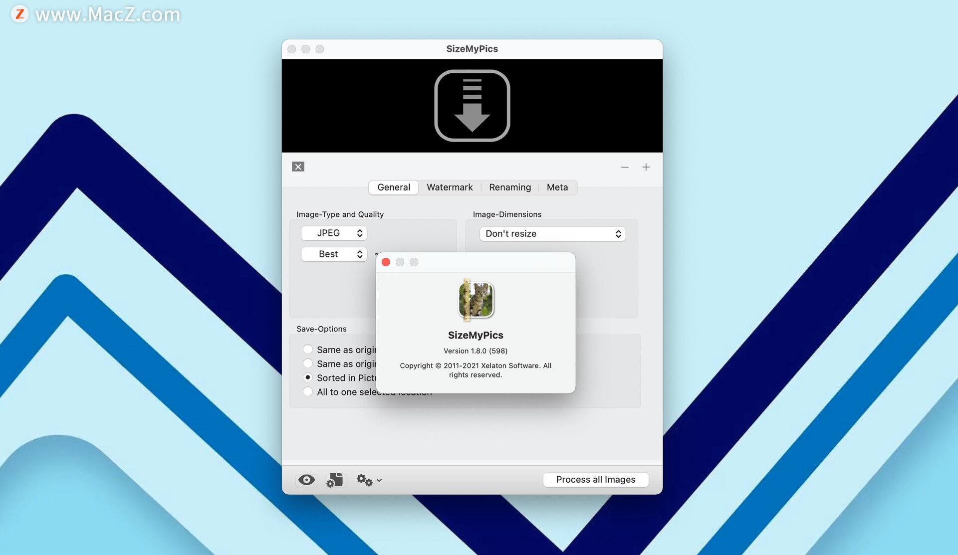 SizeMyPics for Mac(图像批量处理软件)v1.8.0 - 图1
