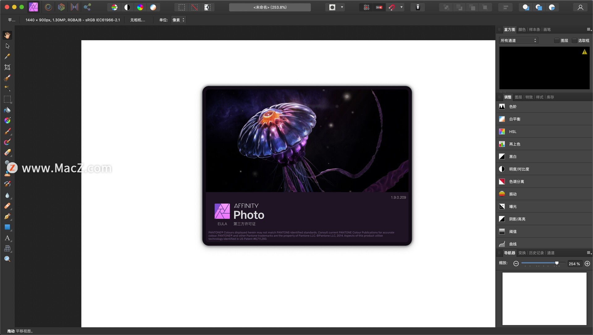 Affinity Photo for Mac(专业修图软件)v1.9.0.209注册版 - 图1