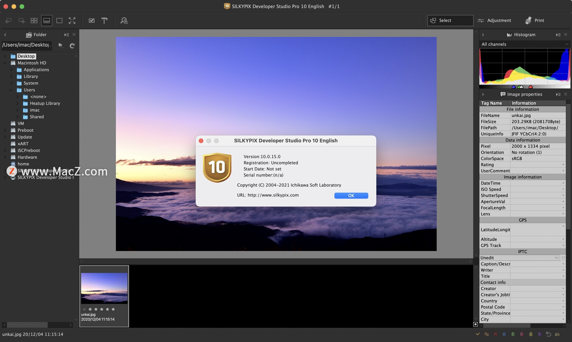 SILKYPIX Developer Studio Pro 10 for Mac(RAW数码照片处理)v10.0.15.0 - 图1