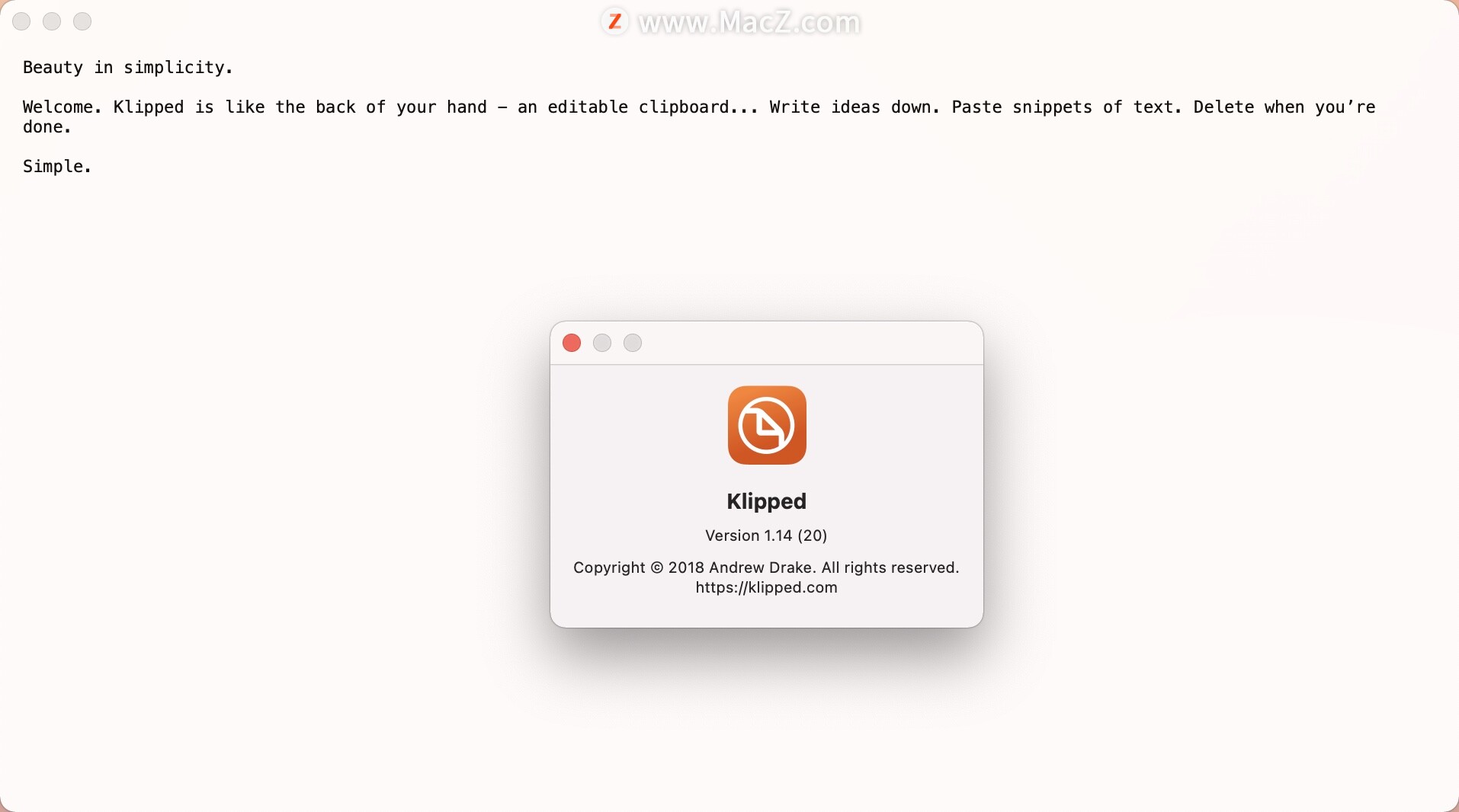 Klipped for Mac(文本编辑器)v1.14特别版 - 图1