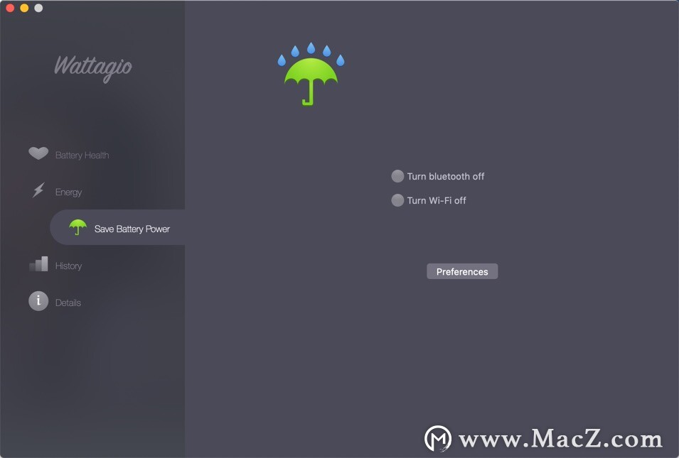 Wattagio for Mac(电池管理) v1.12.3激活版 - 图2