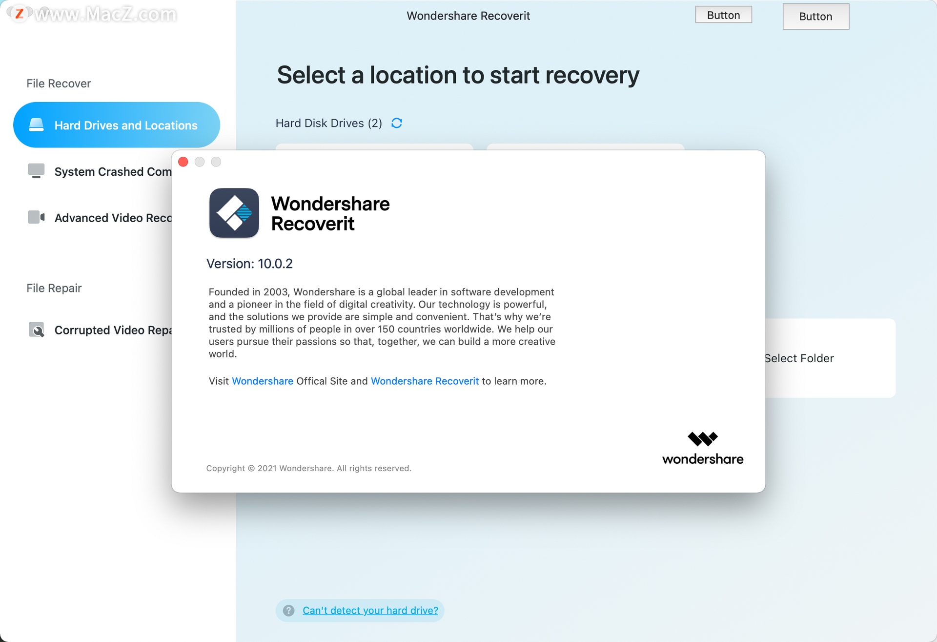 Wondershare Recoverit for Mac(万兴数据恢复软件)10.0.2.2 - 图1