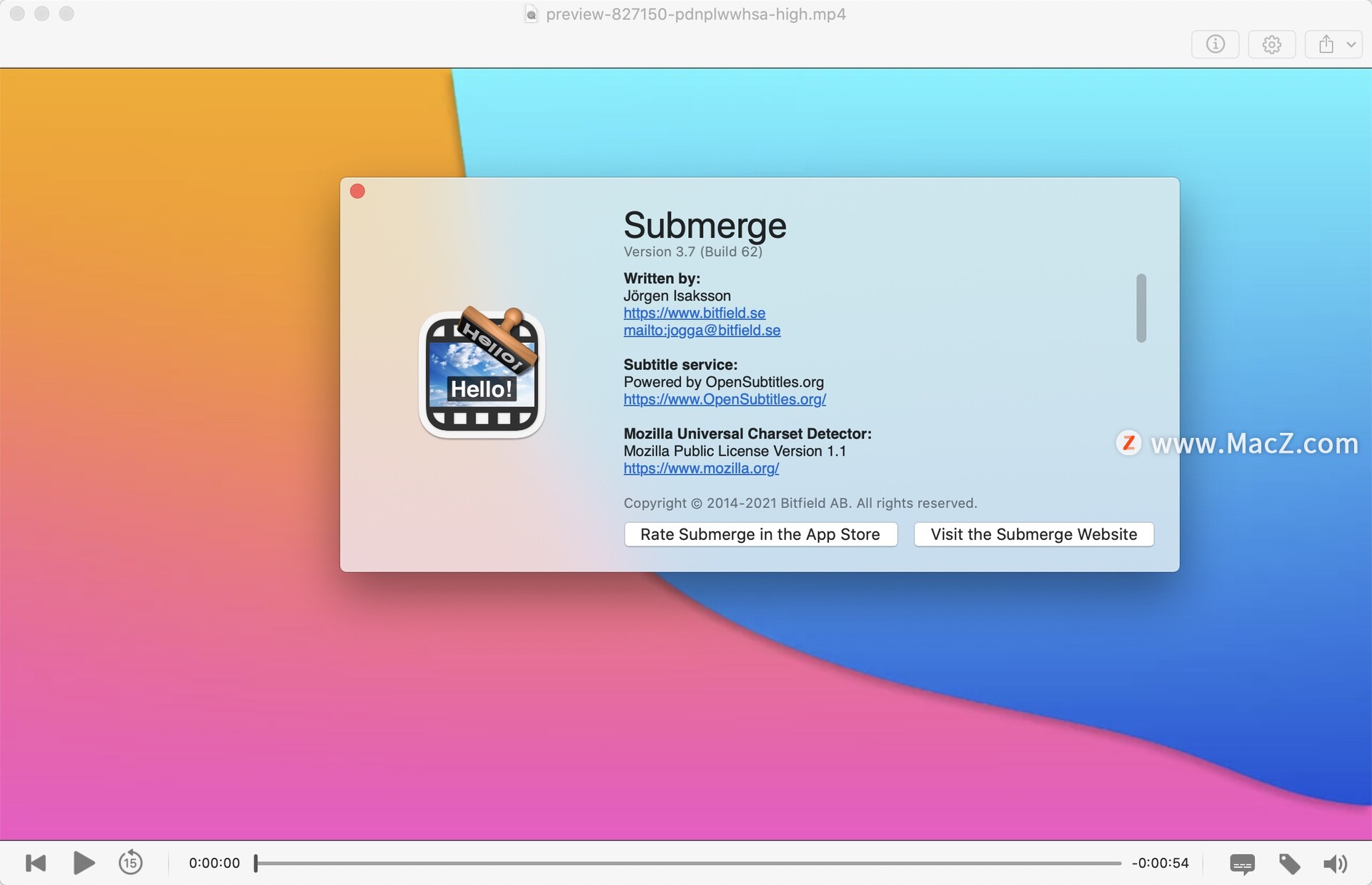 Submerge for Mac(字幕制作软件)v3.7中文版 - 图1