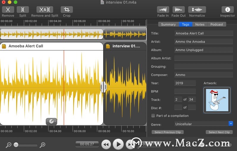 Mac音频格式批处理转换推荐，“Fission”让音频编辑变得简单！ - 图2