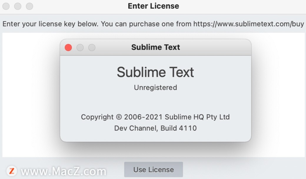 sublime text 4 for Mac(前端代码编辑神器)v4.0(4110) 中文注册版 - 图1