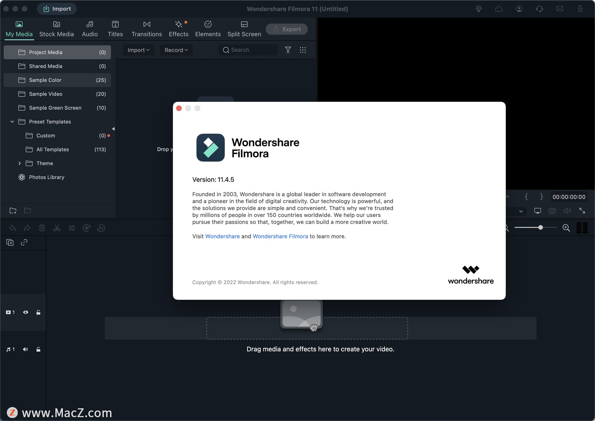 Wondershare Filmora X for Mac(视频编辑器)11.4.5直装版 - 图1