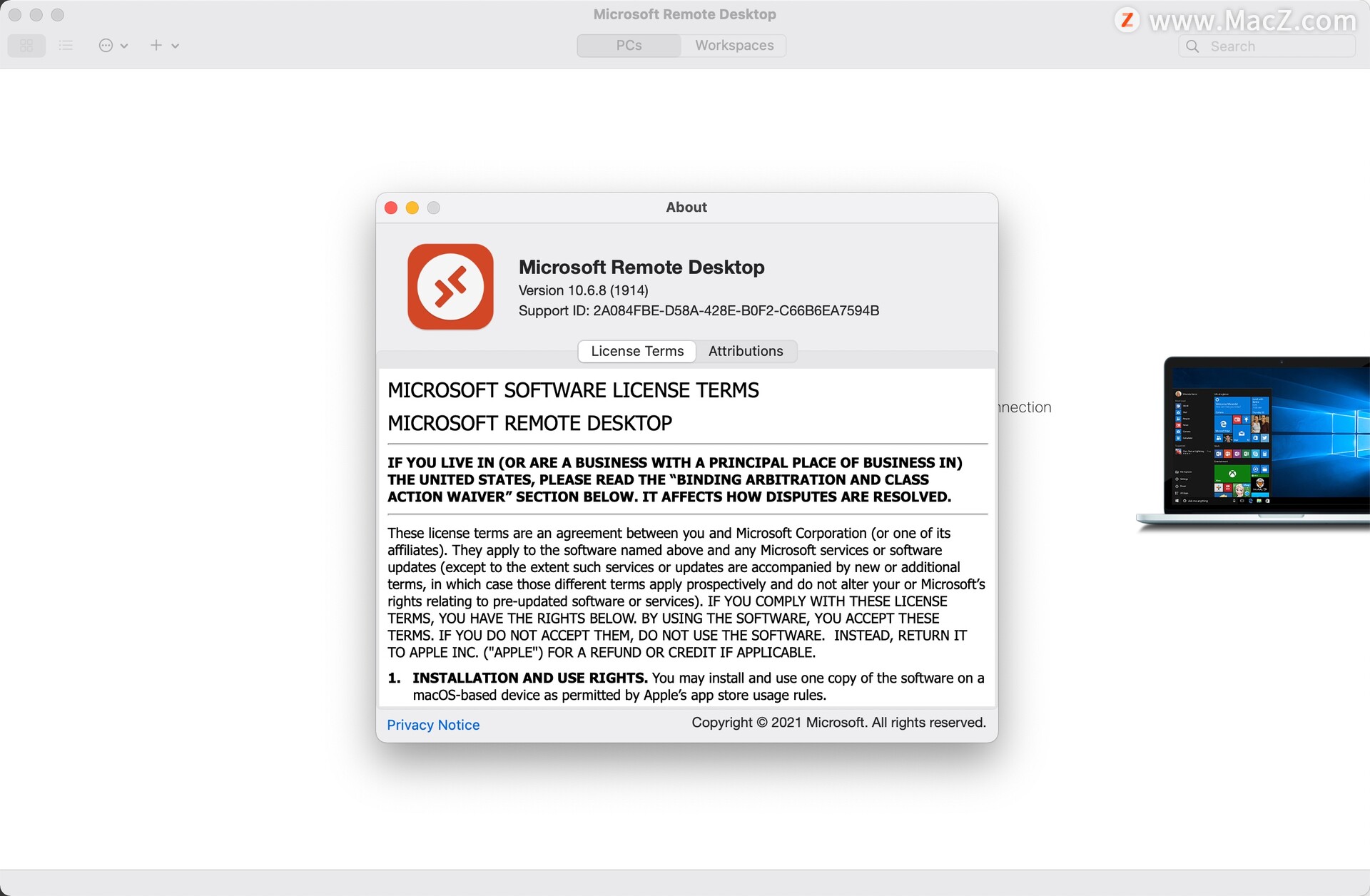 Microsoft Remote Desktop for Mac(远程桌面连接工具)10.6.8正式版 - 图1