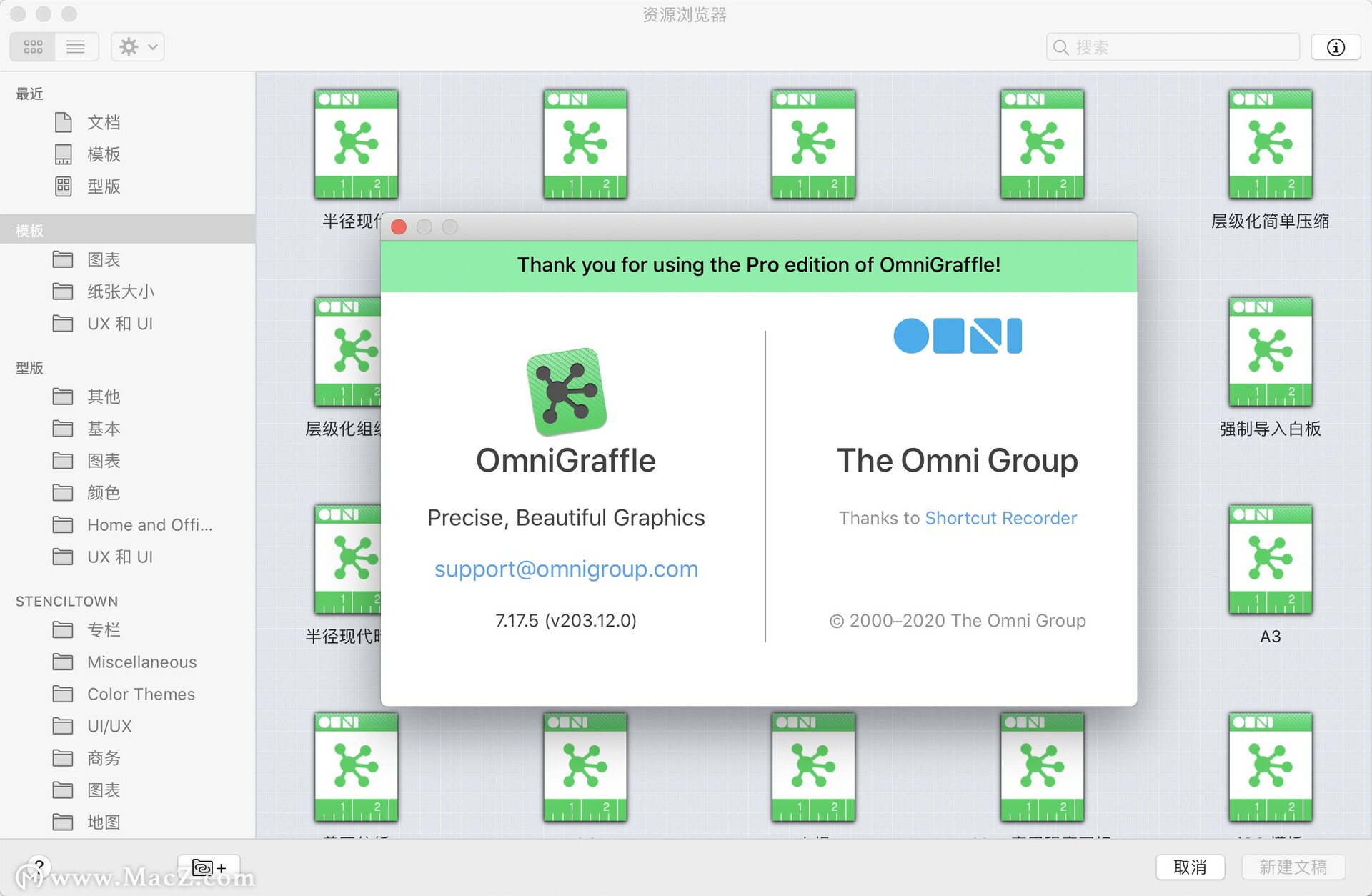 OmniGraffle Pro for mac(专业图表绘制软件)7.17.5中文激活版 - 图1