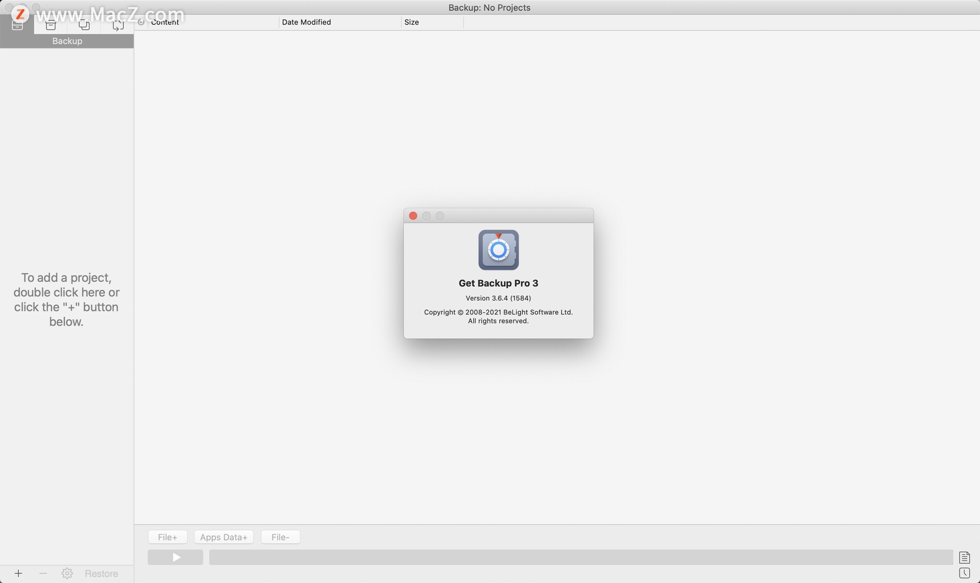 Get Backup Pro 3 for Mac(强大的数据备份软件)v3.6.4注册激活版 - 图1