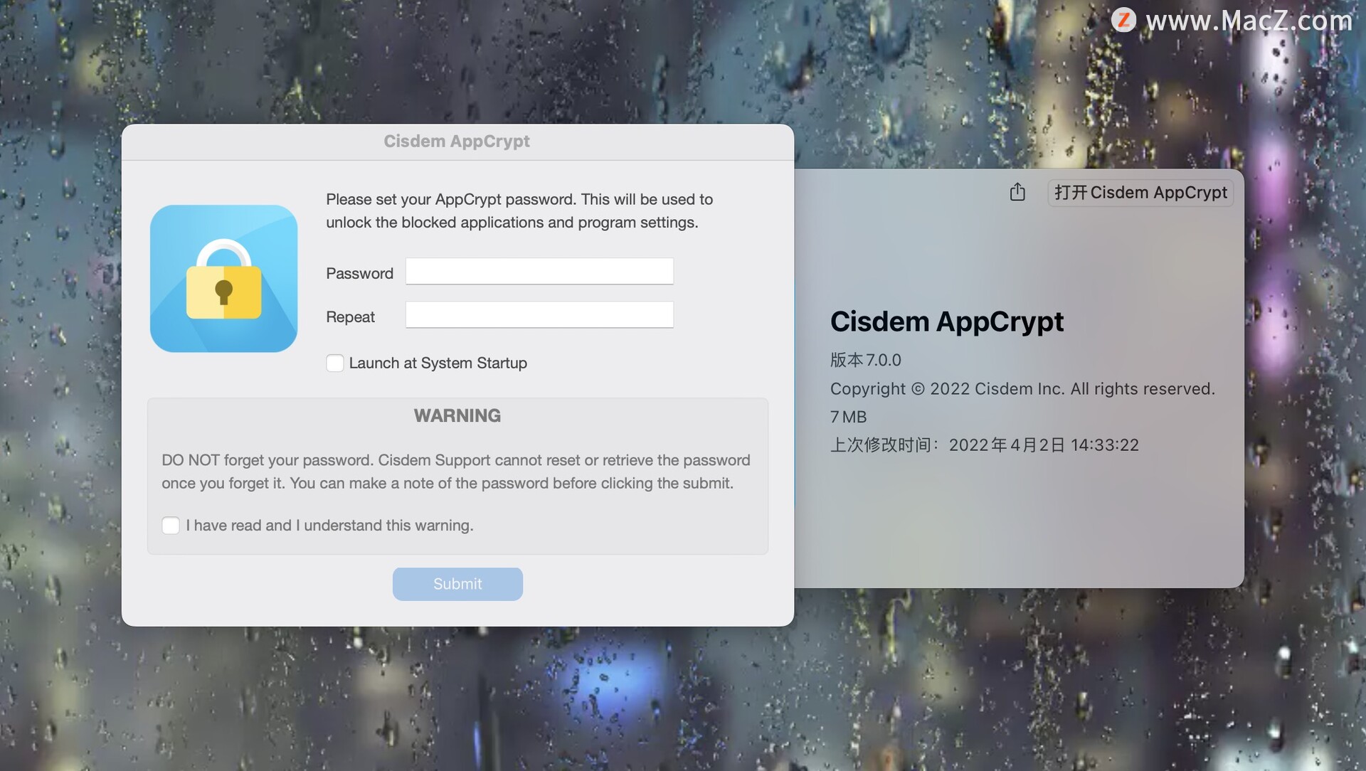 Cisdem AppCrypt Mac版 应用加密软件 - 图1