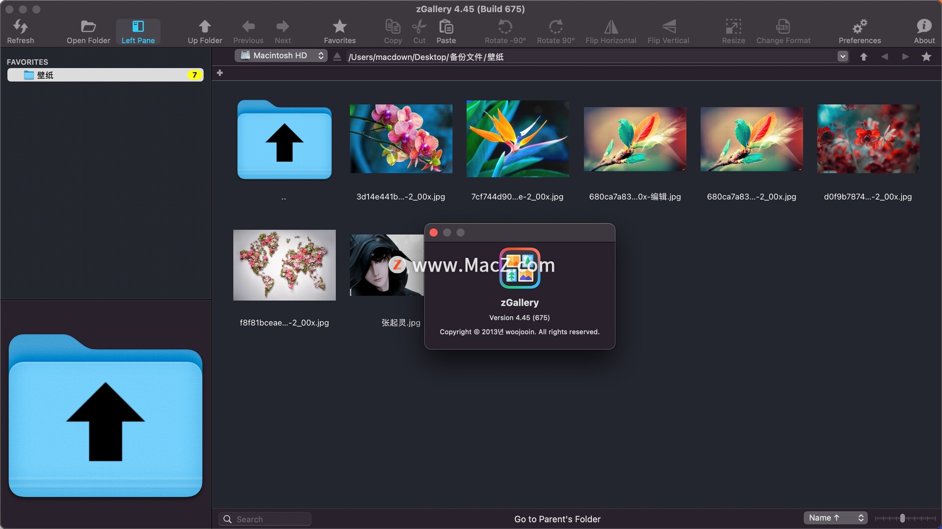 zGallery for Mac(图片查看编辑工具)v4.45 - 图1