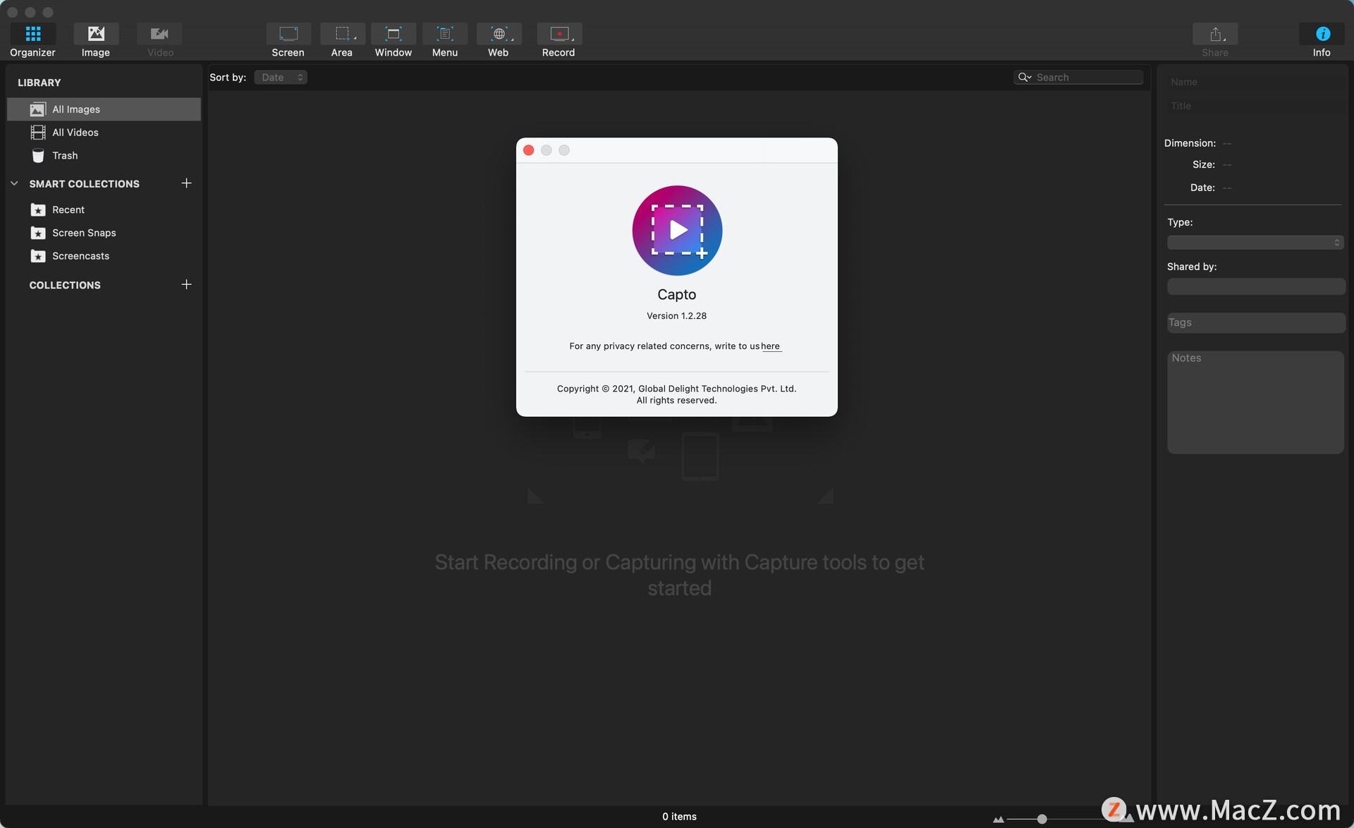 Capto for Mac(截屏、视频录制和编辑)v1.2.28 - 图1