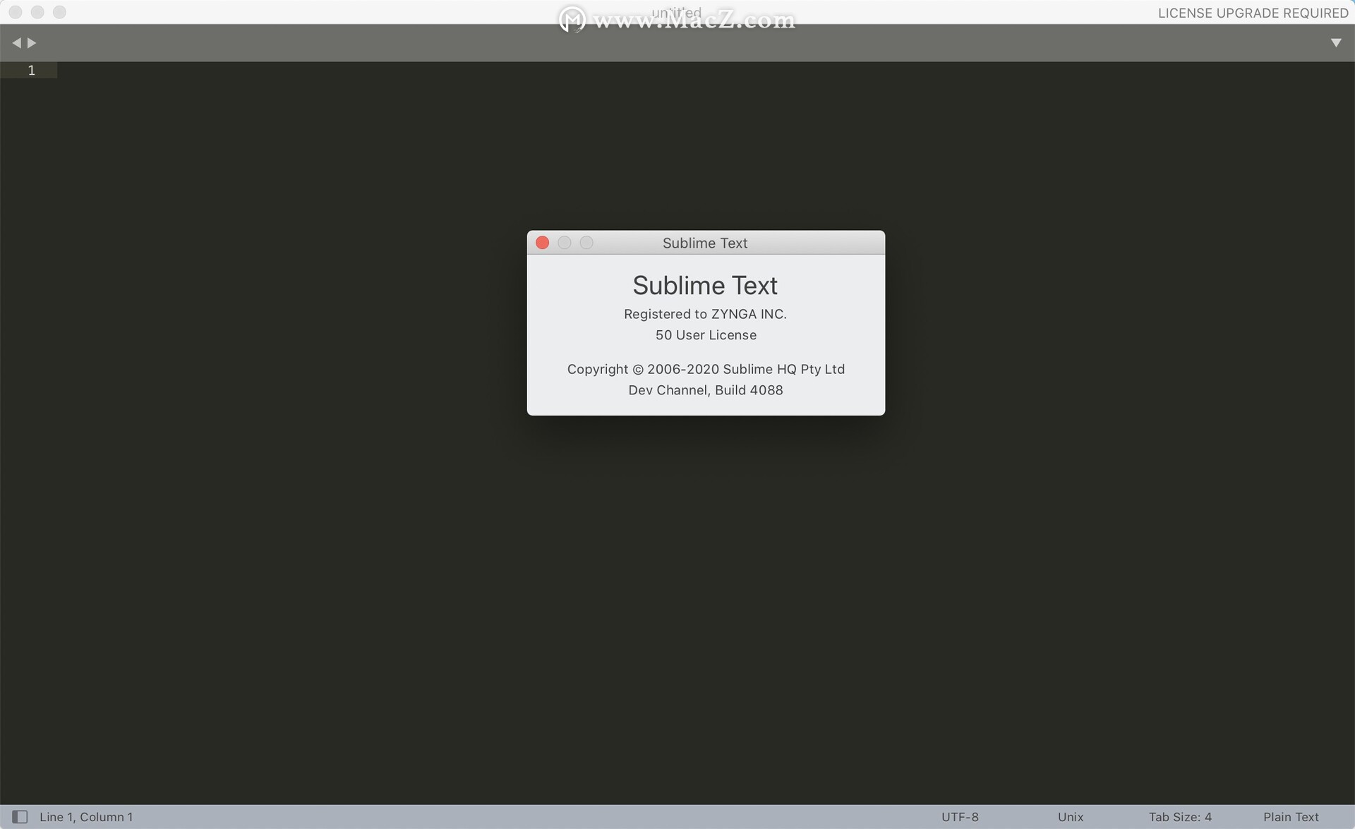 sublime text 4 for Mac(前端代码编辑神器)v4.0(4088) 中文注册版 - 图1