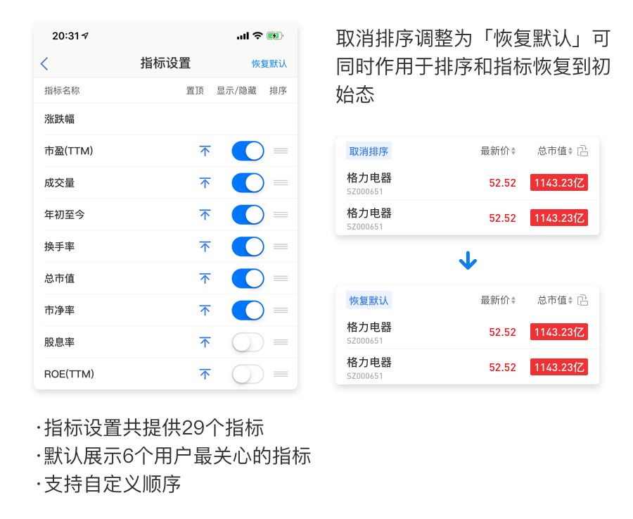 【设计思路】自选页面手势交互 - 图22