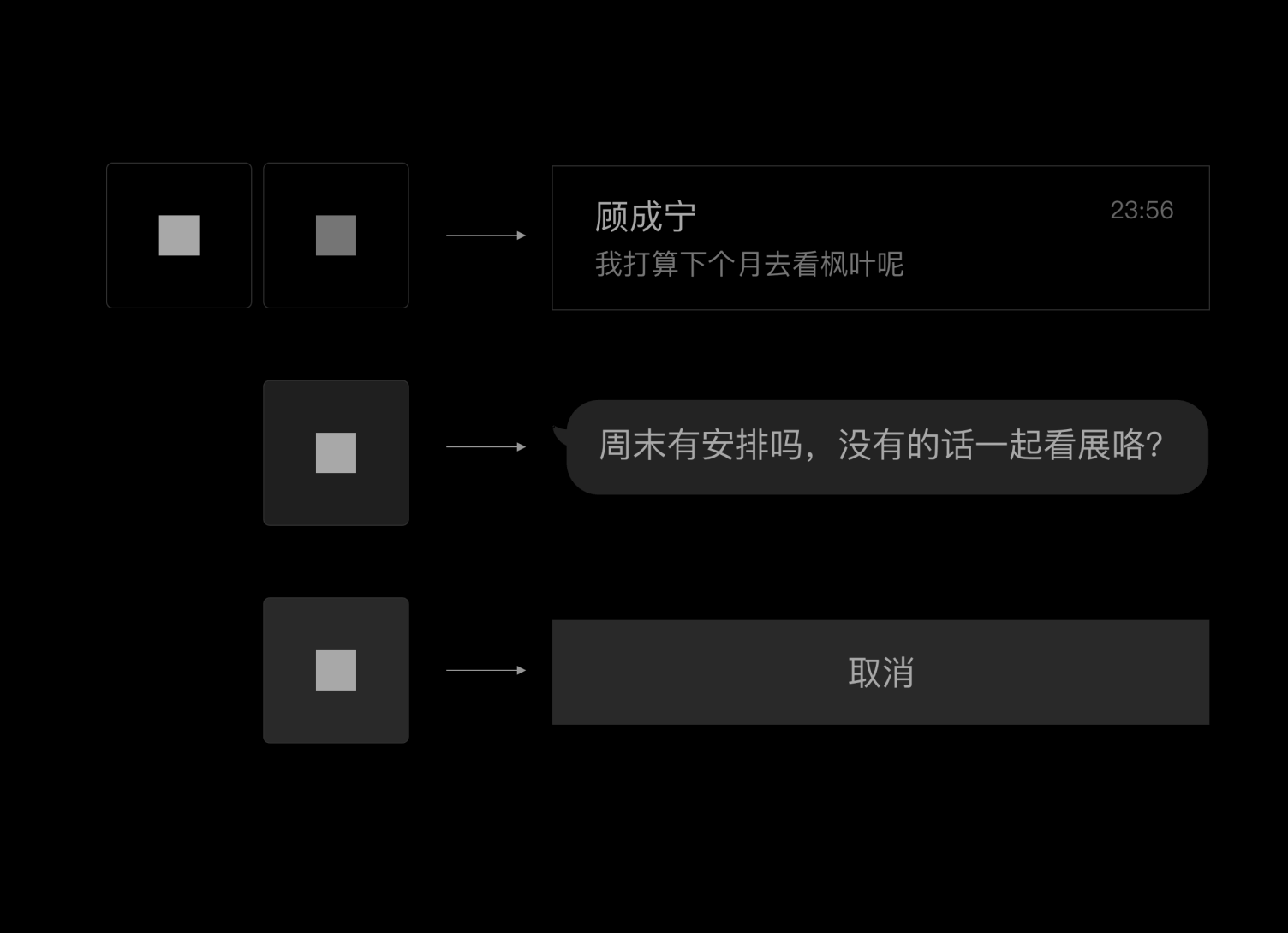 【设计目标】QQ极简与夜间模式设计 - 图14