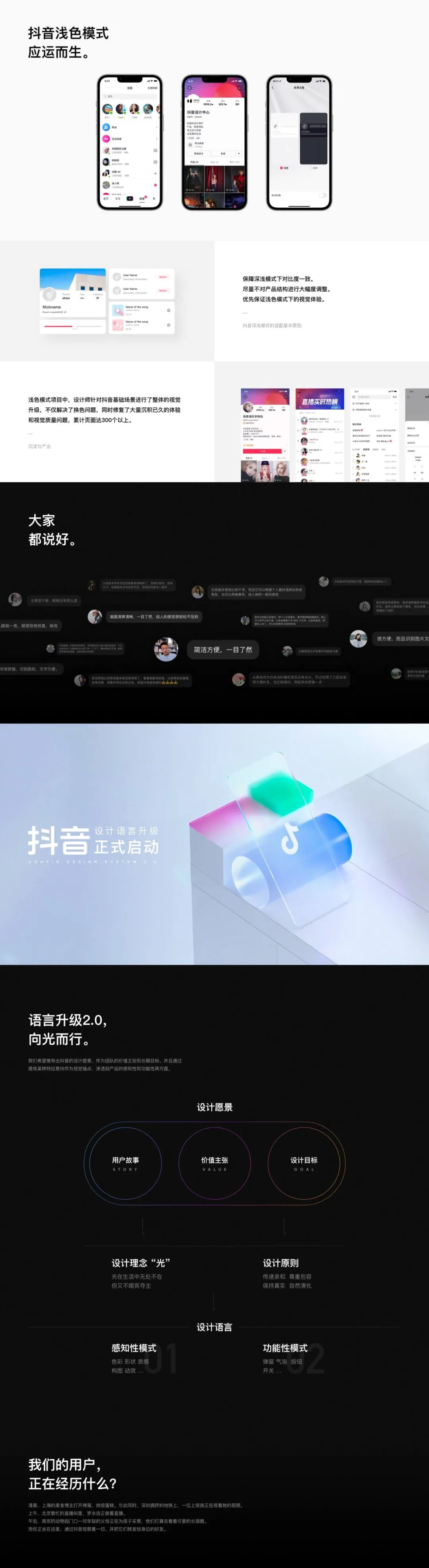 【设计语言】「感触美好，向光而行」抖音设计语言升级 - 图4