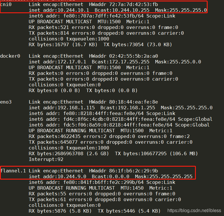 k8s 错题集之 network: failed to set bridge addr: "cni0" already has an IP address different from xxx问题 - 图2