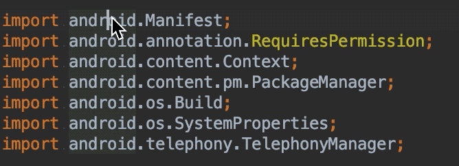 [AS][MacOS]Android Studio 列选择模式 - 图7