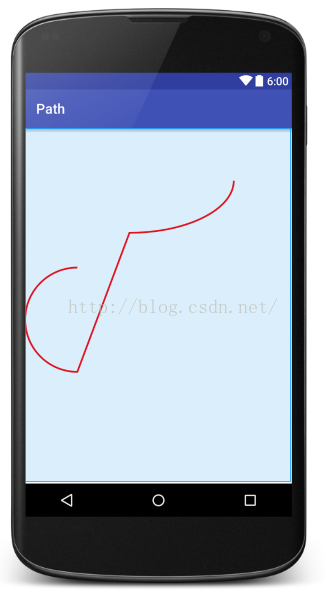 [转][app]Android开发之Path类使用详解，自绘各种各样的图形！ - 图7