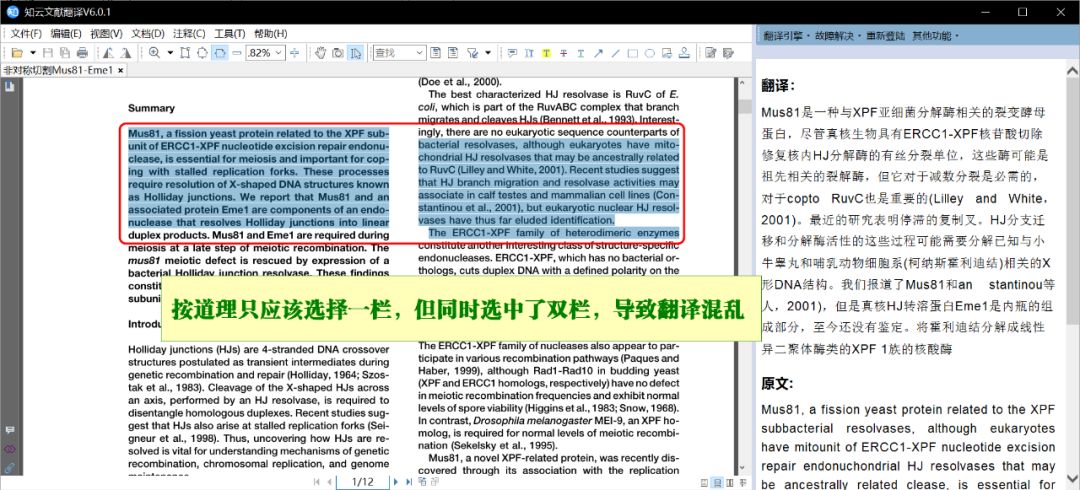 技巧二：特殊PDF的翻译：无法选中文字、乱码、排版混乱…… - 图4