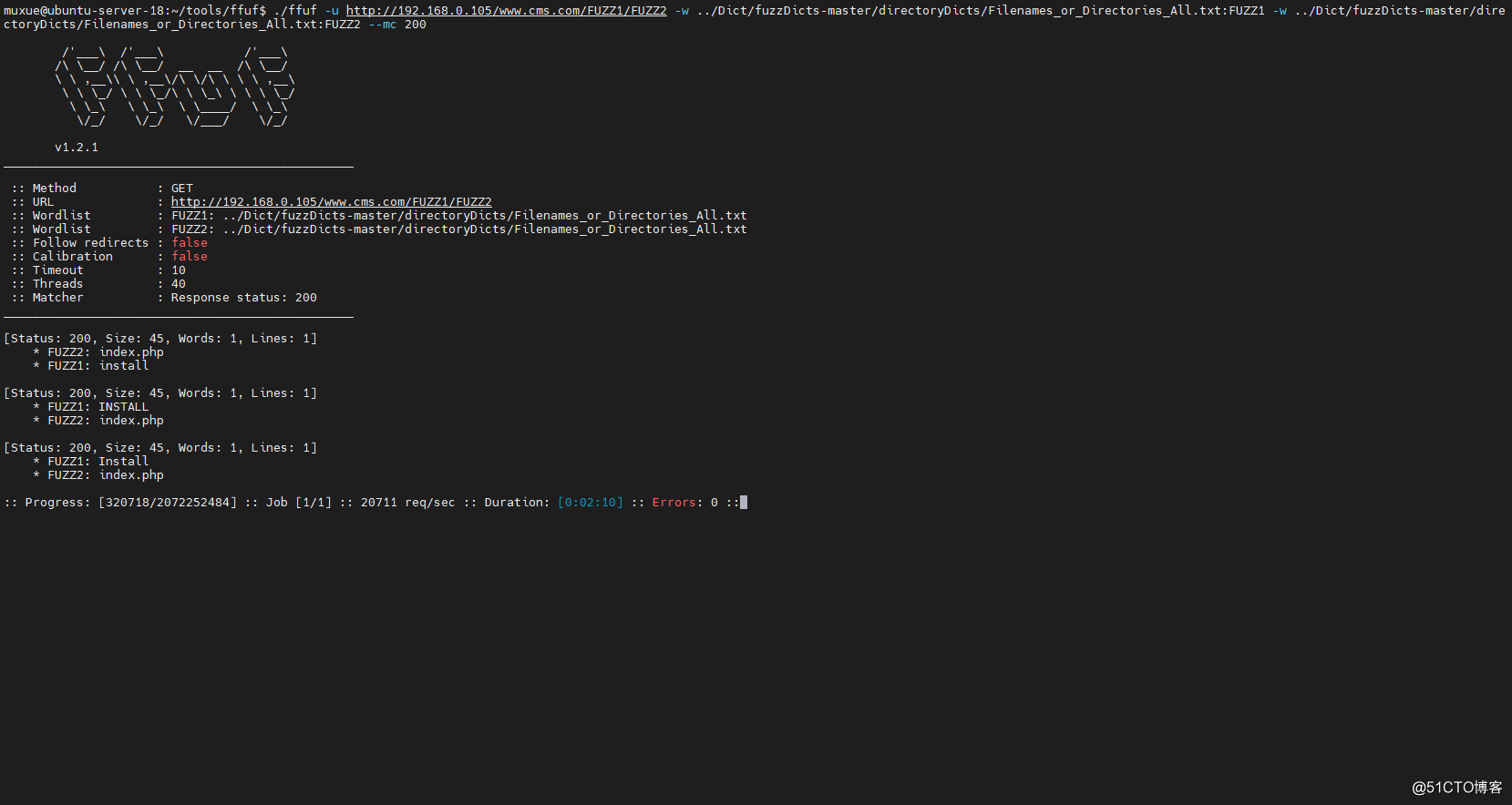 ffuf 基础食用指南_mb6066e165689bf的技术博客_51CTO博客 - 图3