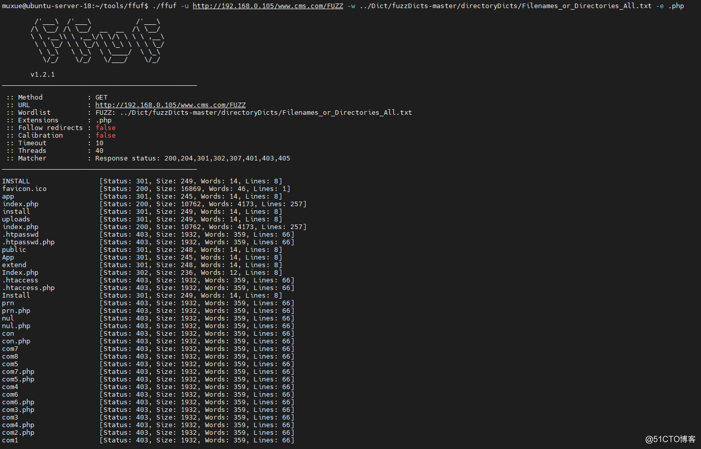 ffuf 基础食用指南_mb6066e165689bf的技术博客_51CTO博客 - 图5