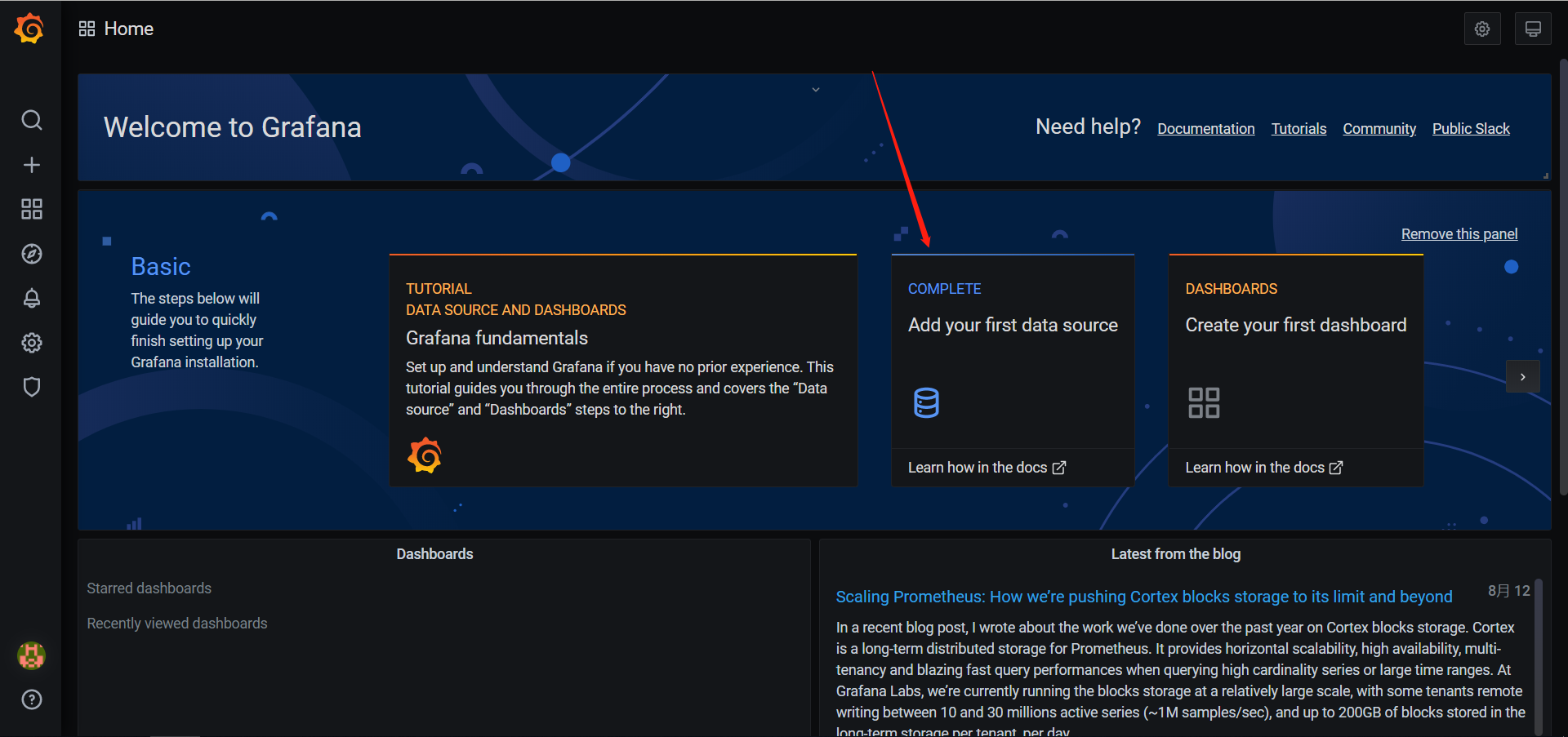 Prometheus Grafana部署实践 - 图10