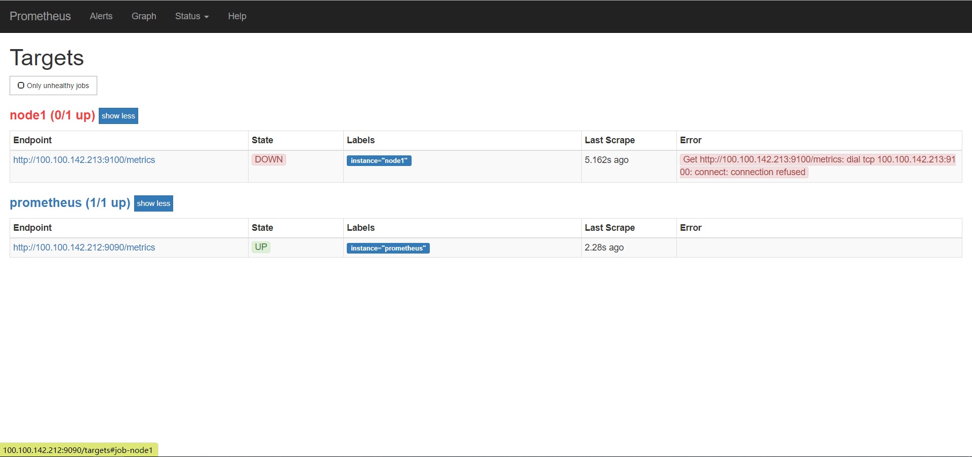 Prometheus Grafana部署实践 - 图6