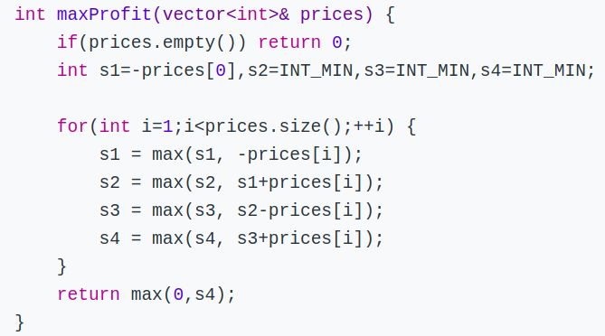 股票买卖问题 - 图1