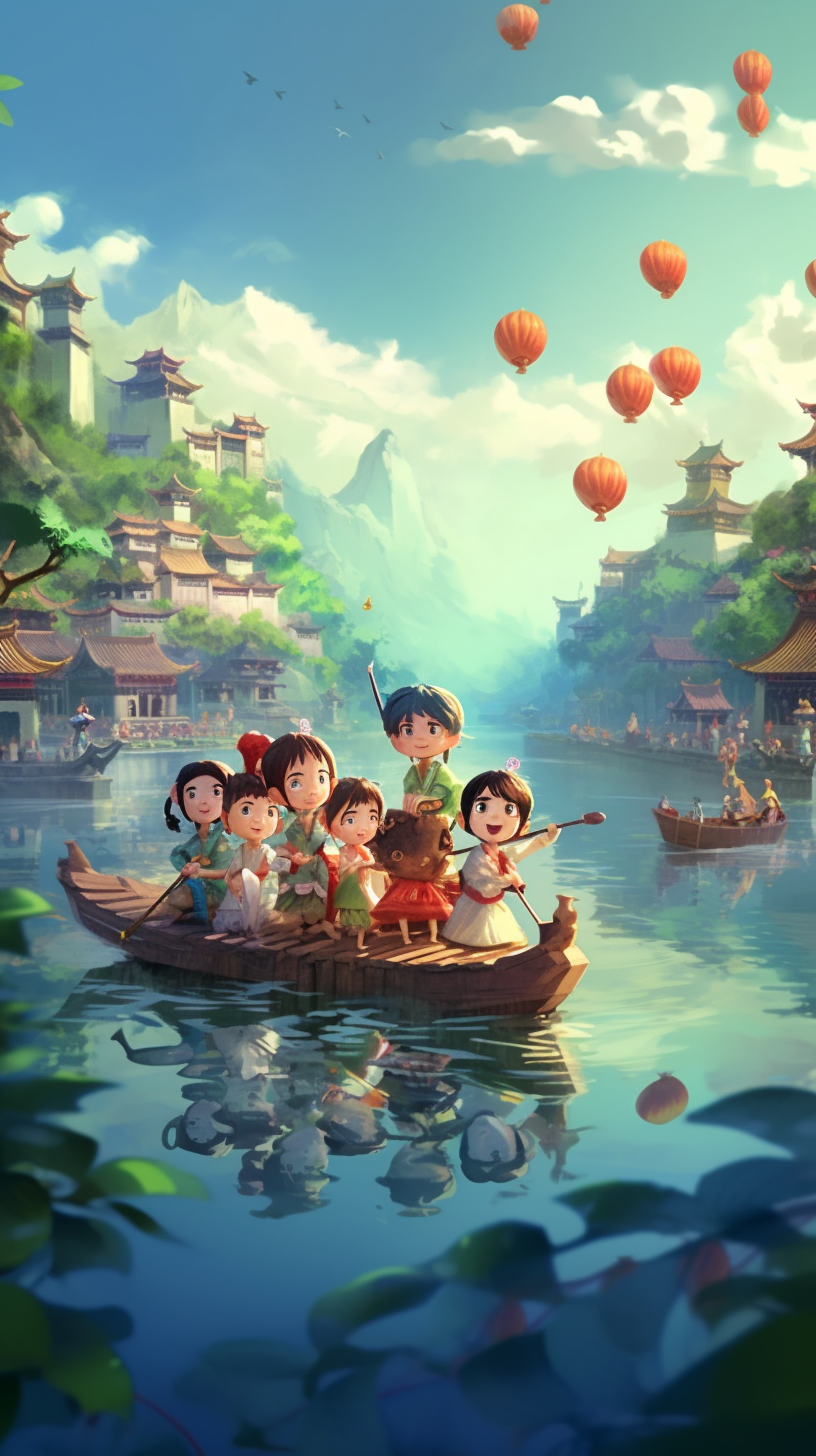 TinyZ_A_group_of_lovely_children_are_rowing_on_the_dragon_boat__d5b9f677-d196-45d2-b625-2501aad09f69.png