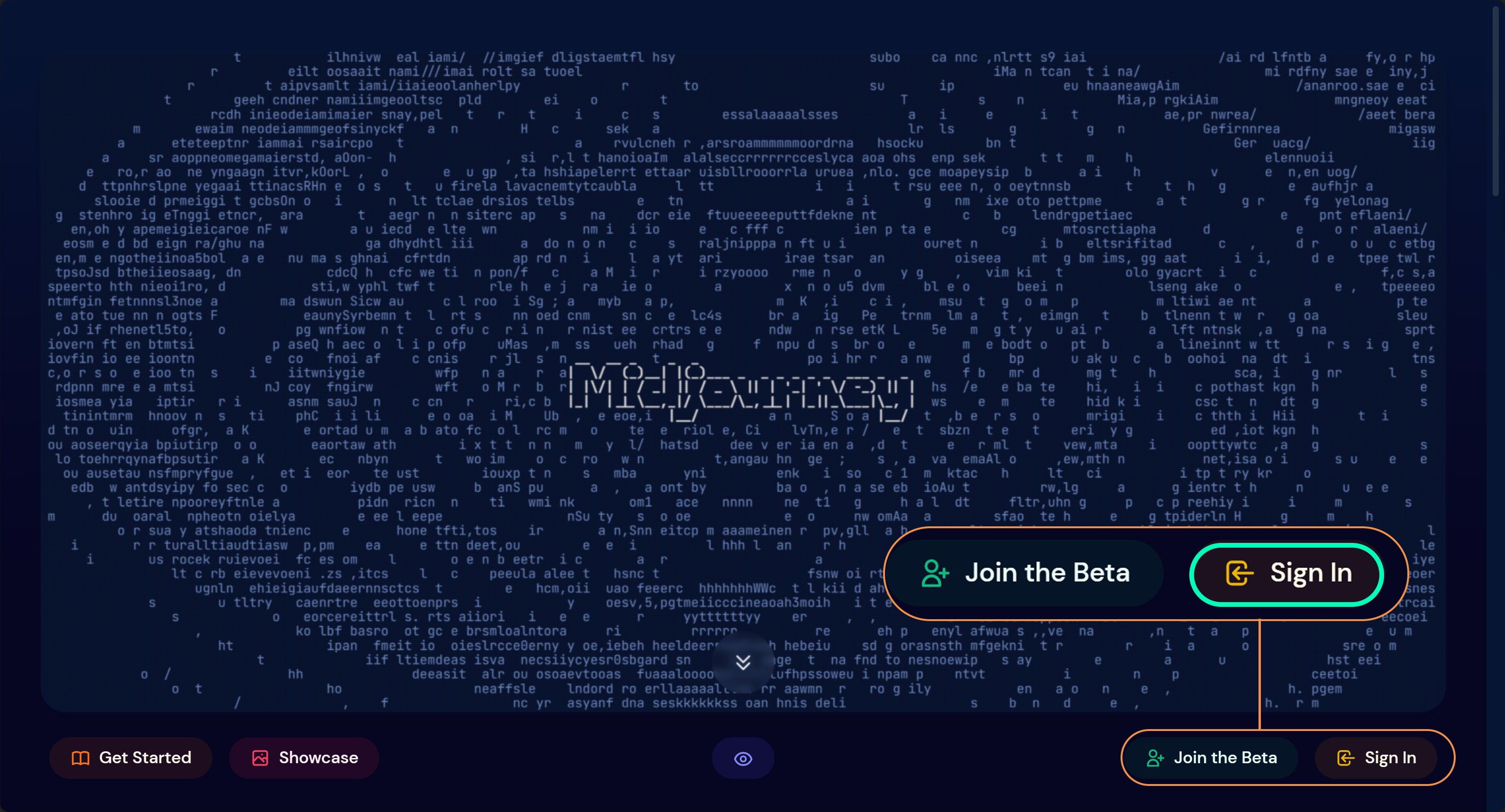 1、打开Midjourney网站之后，点击 “sign in”(如果你已经注册了账号，点击“join the beta”会自动进入到discord)