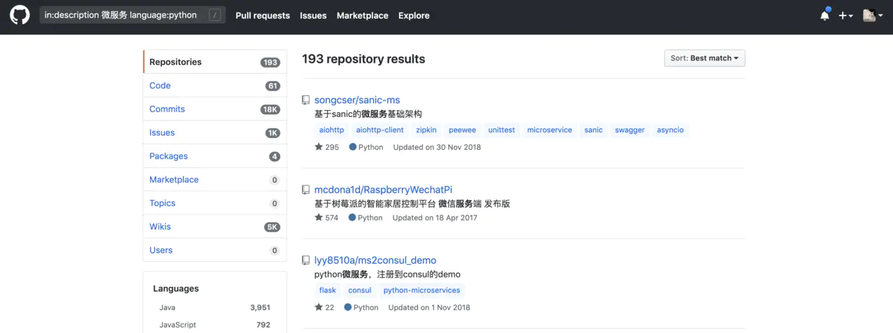 GitHub 搜索开源项目技巧 - 图8