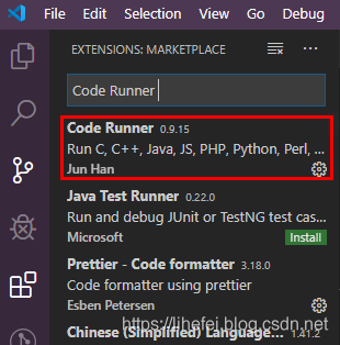 扩展 Code Runner 插件 运行Typescript - 图1