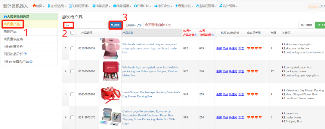 新外贸机器人-阿里巴巴国际站如何找到询盘多、销量大行业爆品？ - 图2