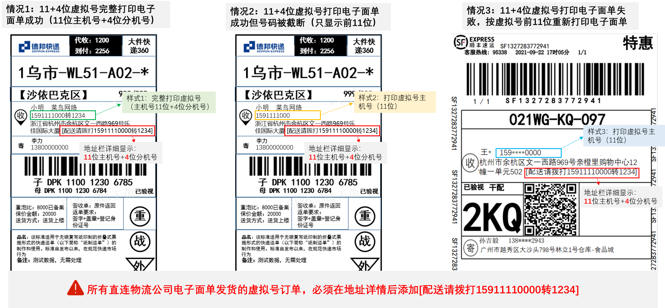 服务商电子面单兼容改造说明 - 图1