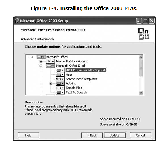 VSTO：使用C#开发Excel、Word【6】 - 图1